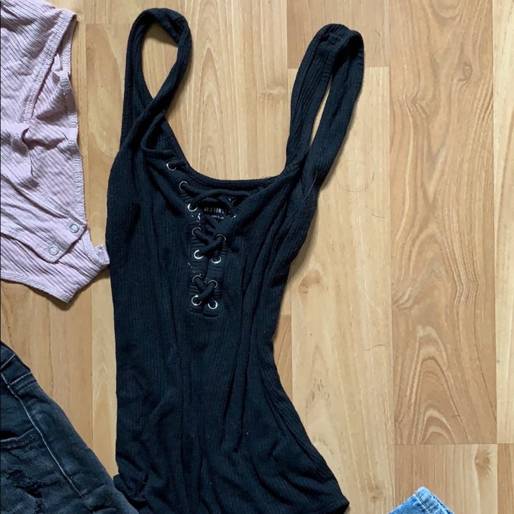 3 American eagle bodysuits